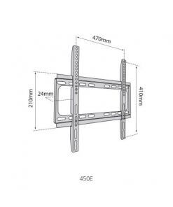 זרוע תלייה קבועה למסכים עד 65 אינץ' SIH 450E (1)