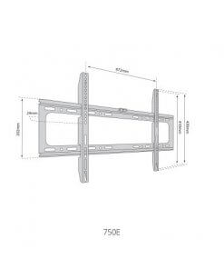 זרוע תלייה קבועה עד 80 אינץ' SIH 750E (1)