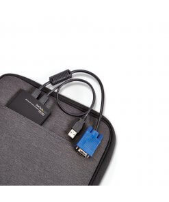 כבל מתאם עבור ממשק קופסת מיתוג מסוף KVM ל- USB 2.0 למחשב נייד StarTech NOTECONS01 (6)