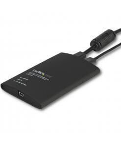 כבל מתאם עבור ממשק קופסת מיתוג מסוף KVM עם העברת קבצים וצילום וידאו USB 2.0 למחשב נייד StarTech NOTECONS02 (8)