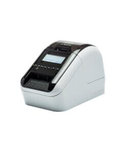 מדפסת מדבקות אלחוטית הכוללת מסך דיגיטלי וכרטיס רשת Brother QL820NWB (2)