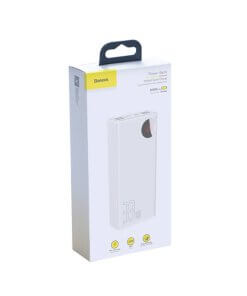 מטען נייד PRO אלחוטי תצוגה דיגיטלית בצבע לבן Baseus PPMY-02 30000MAH USB Type-C 33W (4)