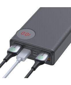 מטען נייד PRO אלחוטי תצוגה דיגיטלית בצבע שחור Baseus PPMY-01 30000MAH USB Type-C 33W (5)