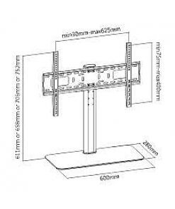 מעמד שולחני לטלוויזיה גודל 37-60 אינץ' Lumi STA-3 (2)