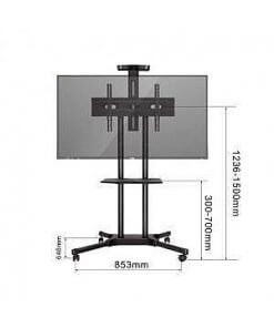 מעמד תלייה שולחני לטלוויזיה גודל 32-65 אינץ' Lumi DWD1491 (1)