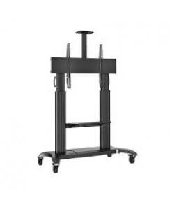מעמד תלייה שולחני לטלוויזיה עם גלגלים גודל עד 100 אינץ' North Bayou CF-100 (2)