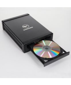 צורב 24 דיסקים DVDRW נייד חיבור USB3.0 מהיר Kanguru U3-DVDRW-24x DVD +- RW (1)