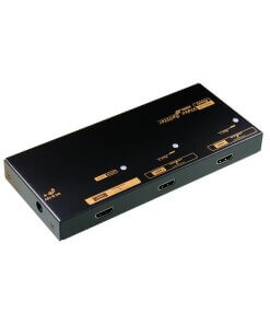 קופסת מיתוג 2 יציאות HDMI ספליטר REXTRON VSM-102 (1)