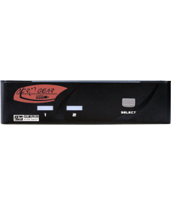 קופסת מיתוג 2 יציאות מתג 4K DisplayPort KVM עם USB, אודיו, בקרת מקשים חמים REXTRON PAAG-112 (3)