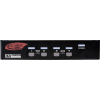 קופסת מיתוג 4 יציאות מתג 4K DisplayPort KVM עם USB2.0, אודיו, בקרת מקשים חמים REXTRON PAAG-114 (2)