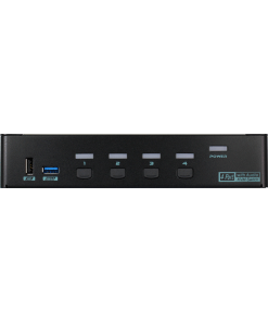 קופסת מיתוג REXTRON KAAG-E3114 4 Ports VGA KVM Switch With USB 3.2 Audio Hotkey Control (3)