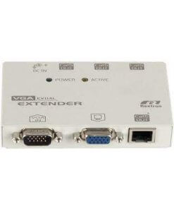 קופסת מיתוג REXTRON ev114l KVM VGA Extender REXTRON 4P transmitter unit and 1 VGA local (1)