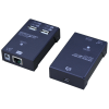 קופסת מיתוג מאריך USB2.0 מעל CAT.X עם 4 יציאות, 50 מטר REXTRON USBX-M200 (2)