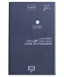 קופסת מיתוג מאריך USB2.0 מעל CAT.X עם 4 יציאות, 50 מטר REXTRON USBX-M200 (4)
