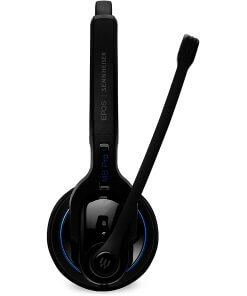 אוזניות מדונה סטריאו משולב בקרת שליטה מיקרופון מתכוונן לנוחות מרבית sennheiser MBPRO1 Bluetooth IMPACT MB Pro 1 (2)