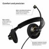 אוזניות מדונה סטריאו משולב בקרת שליטה מיקרופון מתכוונן לנוחות מרבית sennheiser SC60USB USB ML (3)