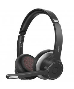 אוזניות + מיקרופון חיבור בלוטוס כולל אפשרות כיפול האוזניות Mpow MPBH359BB HC5 Bluetooth Headset Bluetooth (1)