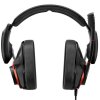 אוזניות קשת גיימינג סטריאו משולב בקרת שליטה מיקרופון מתכוונן sennheiser GSP600 AUX (3)