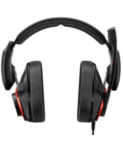 אוזניות קשת גיימינג סטריאו משולב בקרת שליטה מיקרופון מתכוונן sennheiser GSP600 AUX (3)