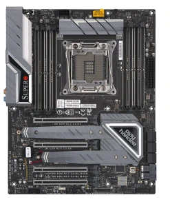 לוח אם סופרמייקרו SuperMicro C9X299-PG300 LGA 2066 Intel X299 DDR4 SATA M.2 U.2 10G LAN USB3 (3)