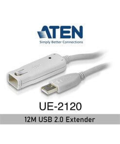 מאריך USB2.0 מרחק 12 מטר ATEN UE2120 Daisy-chaining up to 60m (1)
