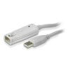 מאריך USB2.0 מרחק 12 מטר ATEN UE2120 Daisy-chaining up to 60m