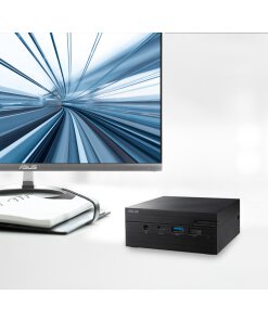 מחשב מיני PN50 מחברת Asus כולל מעבד AMD Ryzen 7 4700U, תומך Wifi6, Bluetooth5, אחריות למוצר 3 שנים לא כולל דיסק קשיח לא כולל זיכרון מערכת לא כולל מערכת הפעלה