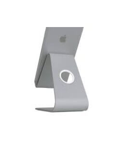 מעמד מעוצב לטאבלט וסמארטפון בצבע כסוף mStand 891607000803 (2)