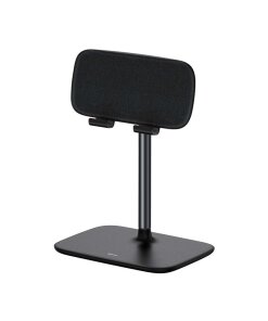 מעמד שולחני לסמארטפון וטאבלט בגודל 5.5 - 21.5 אינץ' בצבע שחור Baseus SUZJ-01 (1)