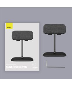 מעמד שולחני לסמארטפון וטאבלט בגודל 5.5 - 21.5 אינץ' בצבע שחור Baseus SUZJ-01 (5)