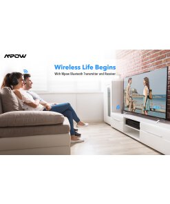 מתאם AUX בלוטוס מפאו שידור וקליטה Mpow BH283A Wireless Receiver And Transmitter