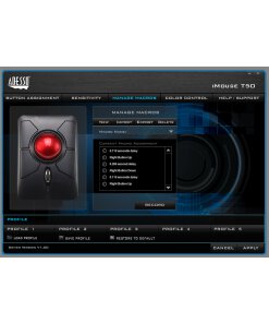 עכבר אופטי ארגונומי לתכנות אלחוטי עד 10 מטר ADESSO iMouse T50 (9)