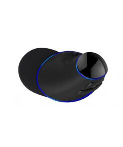 עכבר ארגונומי אלחוטי אנכי שחור כולל אור לד Spire CG-DLM618PL-USB Black 6 Buttons Wireless DPI (6)