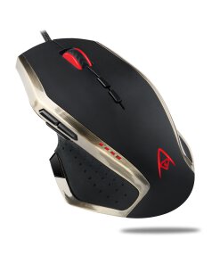 עכבר גיימינג ארגונומי בעל 9 כפתורים רב צבעוני ADESSO iMouse X3 (9)