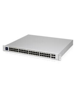 מתג 48 פורטים יוביקיוטי מנוהל UbiquiTi | USW-PRO-48-PoE | 48Port 1G | 4SFP 10G