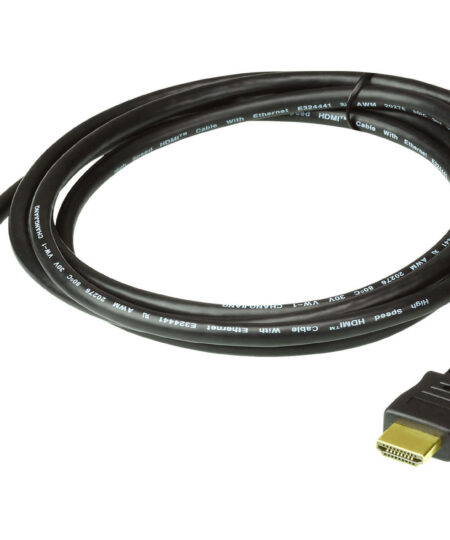 כבל אמיתי ברזולוציית 4K אמיתי עם אתרנט אורך הכבל 1 מטר ATEN 2L-7D01H