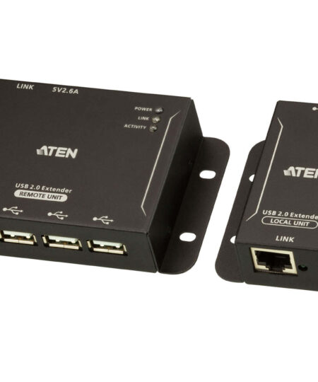 מאריך USB 2.0 CAT 5 עם 4 יציאות עד 50 מטר ATEN UCE3250 (4)