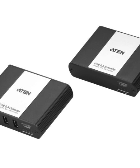 מאריך USB 2.0 Cat 5 עם 4 יציאות באמצעות LAN מרחיב שידור עד 100 מטר ATEN UEH4102 (4)