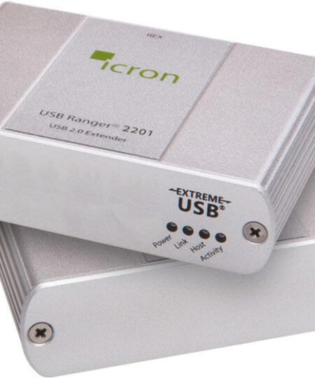 מאריך USB 2.0 יציאה אחת Cat 5e עד 100 מטר (מדור קודם) Icron Ranger 2201 (1)