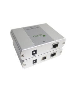 מאריך USB 2.0 יציאה אחת Cat 5e עד 100 מטר (מדור קודם) Icron Ranger 2201 (2)