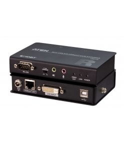 מאריך מיני USB DVI HDBaseT KVM ברזולוצייה 1920X1200 באורך של עד 100 מטר ATEN CE611 (4)