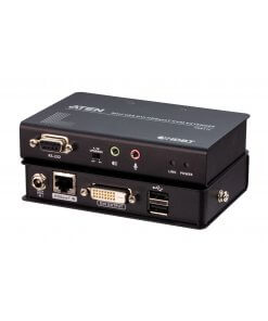 מאריך מיני USB DVI HDBaseT KVM ברזולוצייה 1920X1200 באורך של עד 100 מטר ATEN CE611 (5)