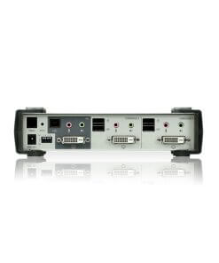 מכשיר שיתוף מחשב חיבורי USB DVI ברזולוציות גבוהות 4K תומך בתיבת בקרת גישה ATEN CS261 (3)