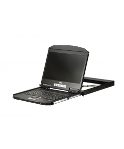 מסוף LCD רחב במיוחד לעומק קצר במיוחד USB, HDMI כולל מנורת תאורת מקלדת ATEN CL3700 (3)