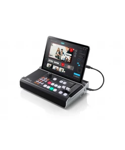מערבל AV רב-ערוצי StreamLIVE ™ PRO All-in-One לוח בקרה של מיקסר קומפקטי ATEN UC9040 (1)