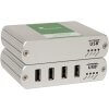 מערכת הארכת LAN 2.0 Ethernet USB עם 4 יציאות Icron Ranger 2304GE-LAN