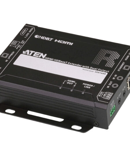 מקלט HDMIBaseT עם פלט כפול HDBaseT Class A ברזולוציה 4K עד 100 מטר ATEN VP19 (4)