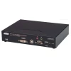 משדר DVI-D דו-קיבולי KVM מעל IP עם משדר PoE תומך ברזולוציות 4K מעבר מהיר באופן אוטומטי ATEN KE6912T (1)