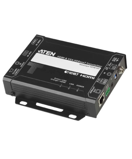 משדר HDMI & VGA HDBaseT HDBaseT Class A ברזולוציה 4K עד 100 מטר ATEN VE2812T (4)