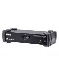 מתג 2 יציאות USB 3.0 4K HDMI KVMP עם מצב מיקסר אודיו ATEN CS1822 (1)